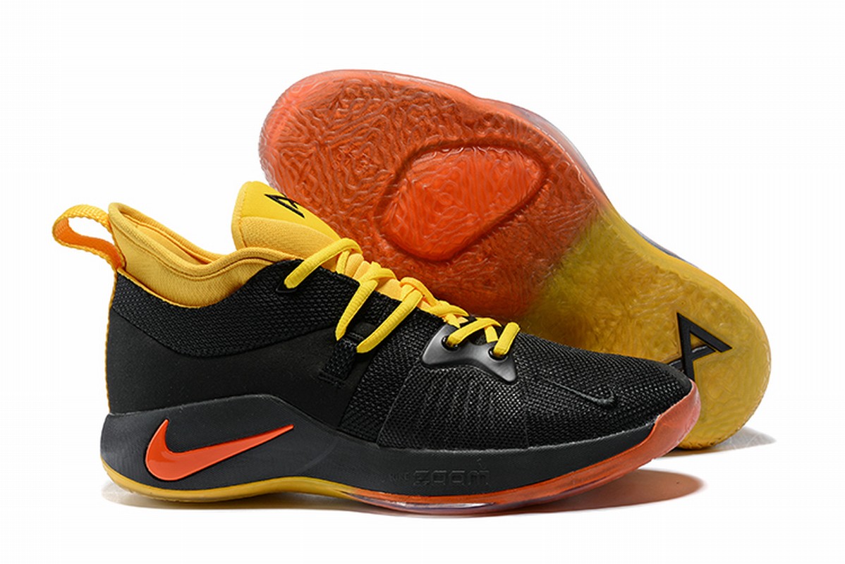 Nike PG 2 Men Shoes Yellow Black
